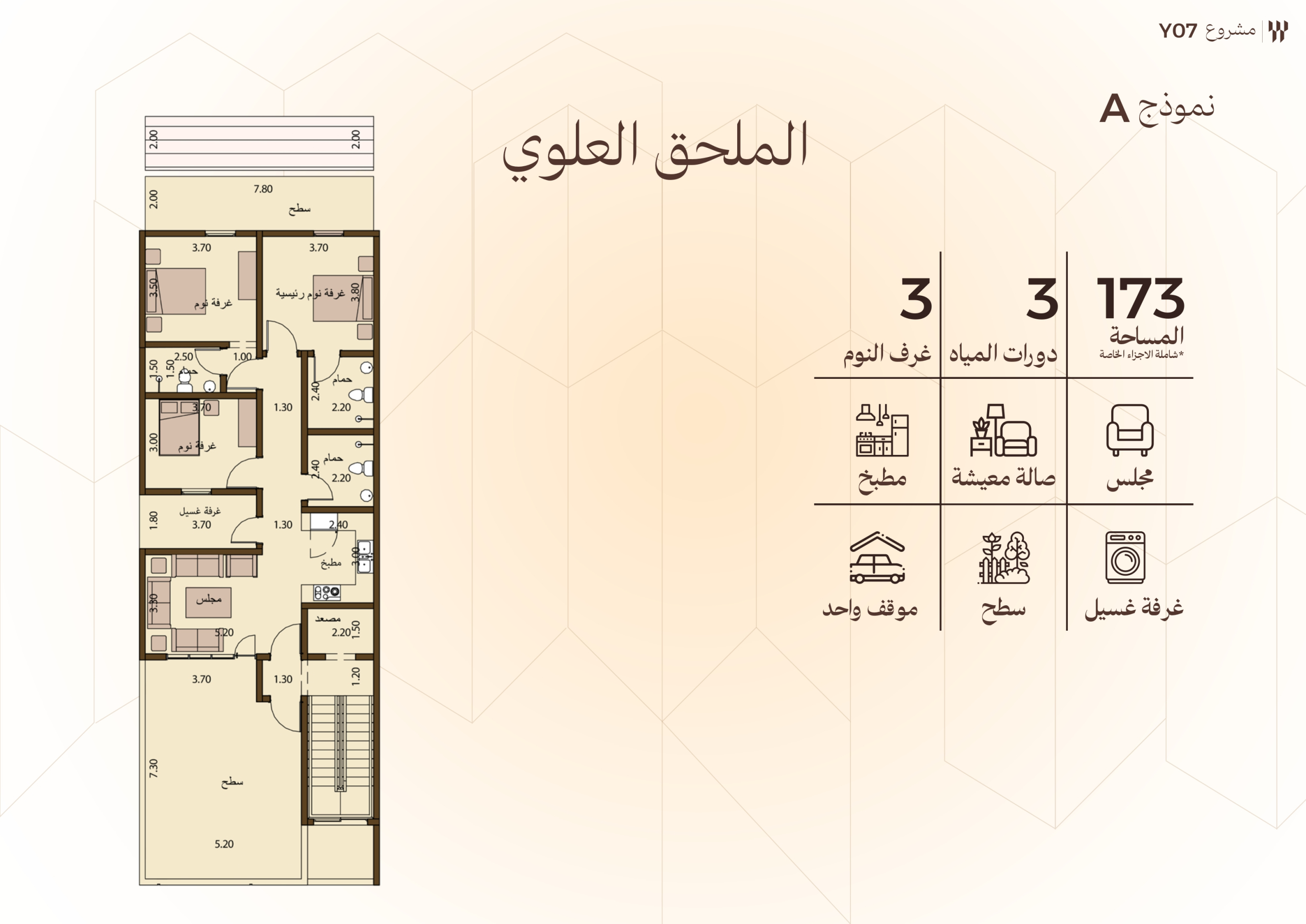 مخطط الوحدة A03