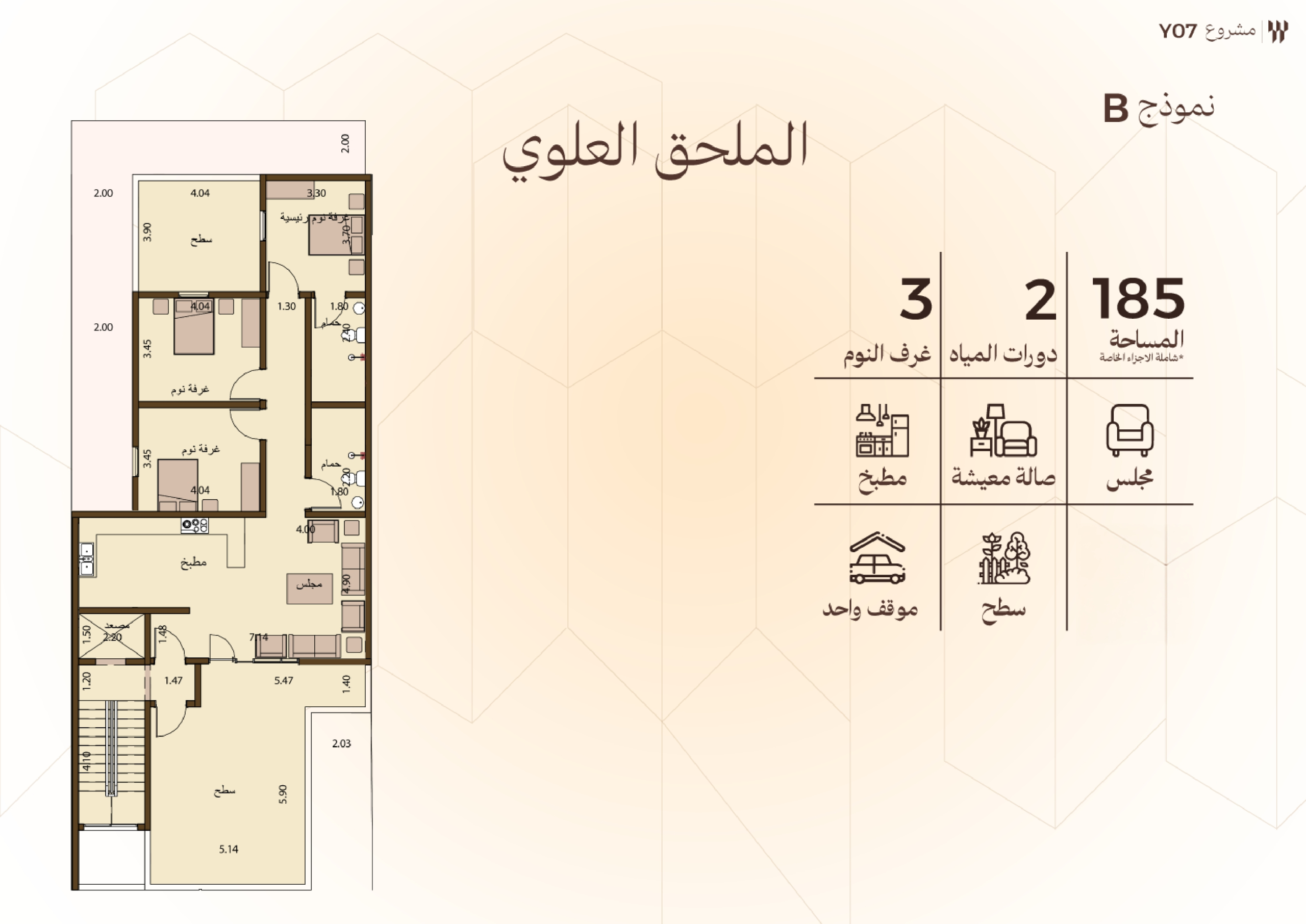 مخطط الوحدة B03