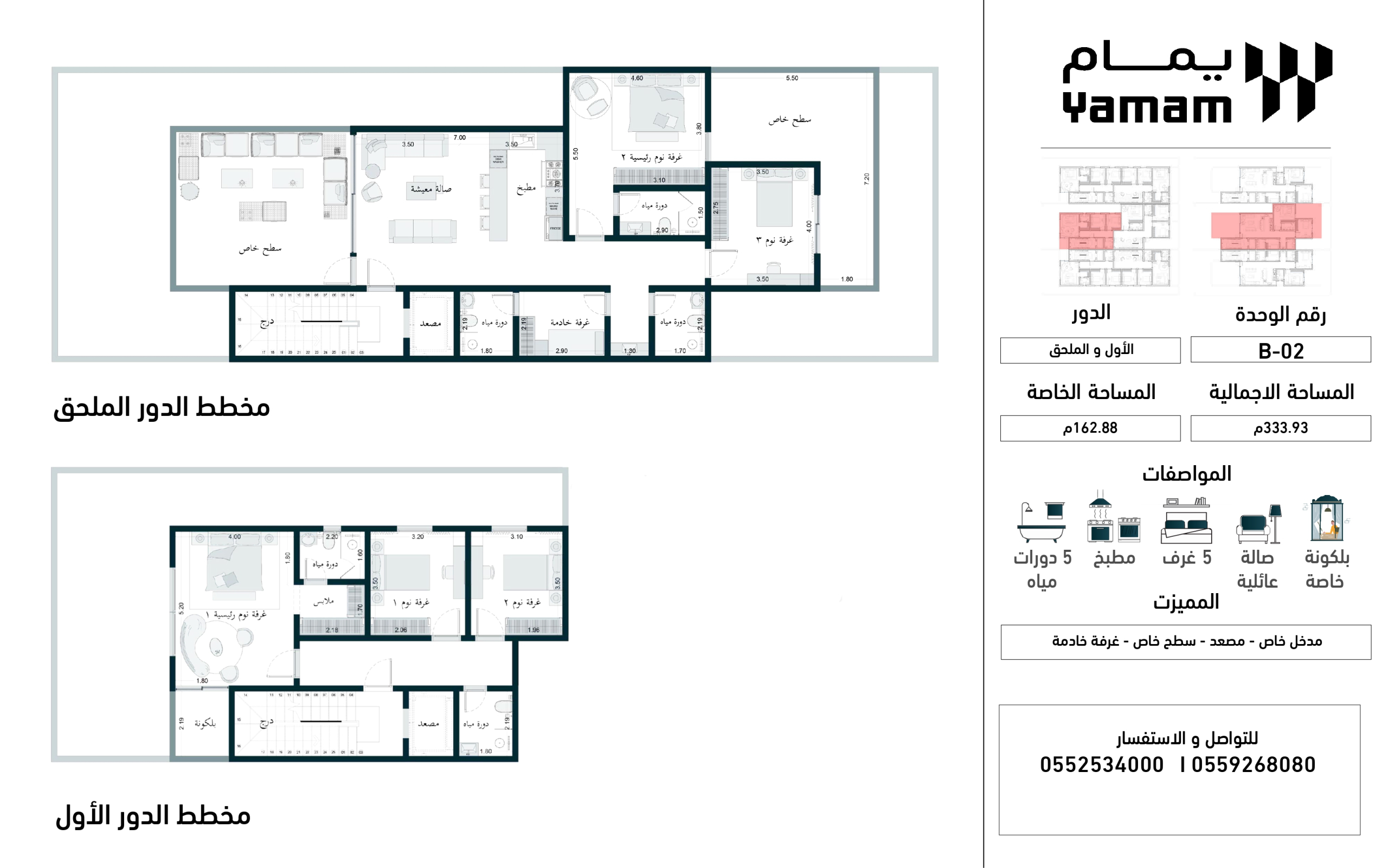 مخطط الوحدة B02