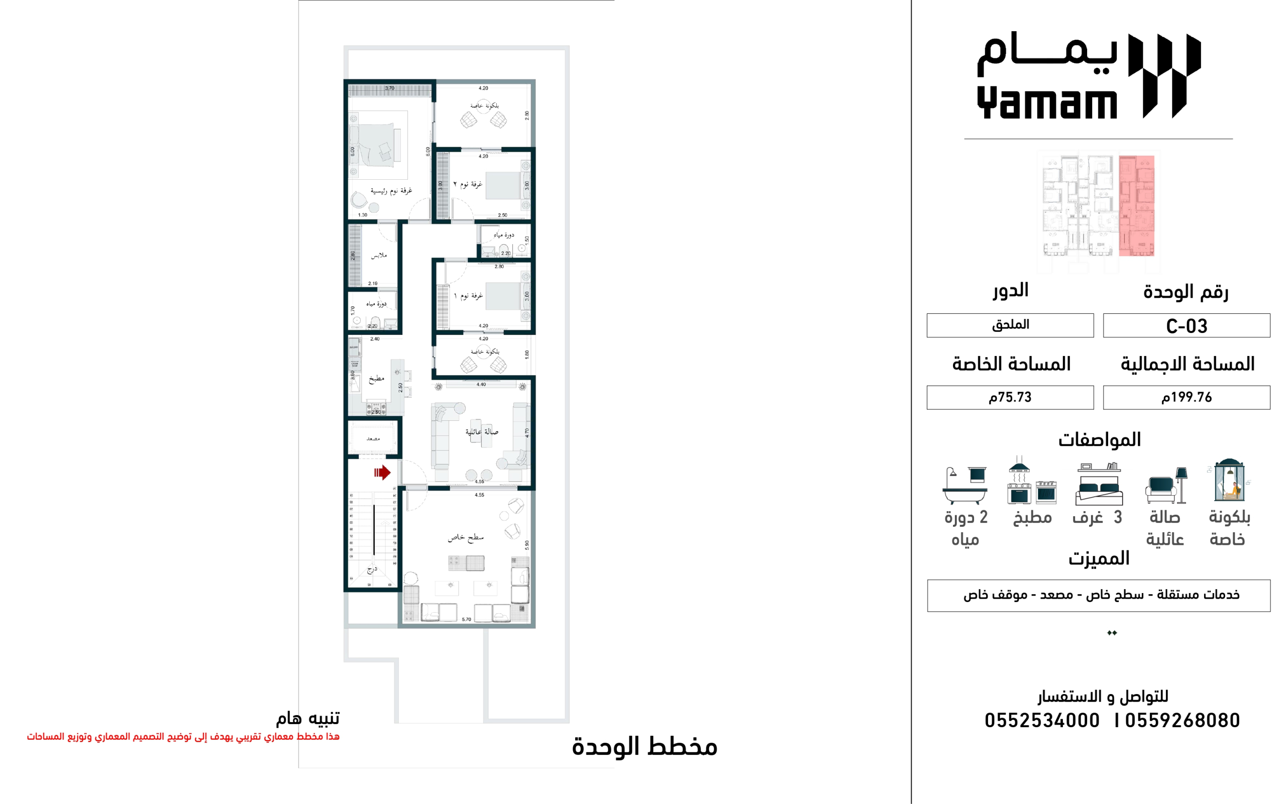 مخطط الوحدة C03